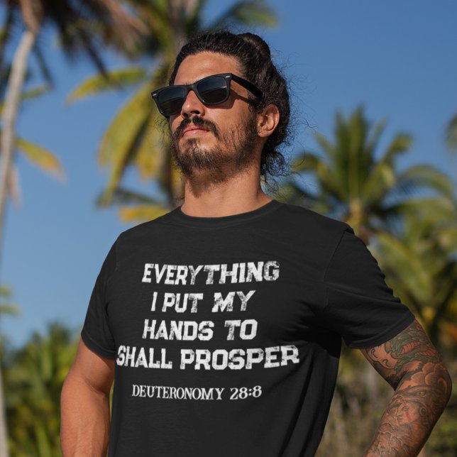 T-Shirt chrétien pour hommes Prosper (Créateur téléchargé)
