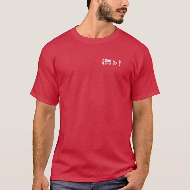 T-shirt chrétien signicatif (Devant)