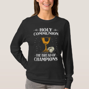 T-shirt Chrétien Vêtements Sainte Communion Citation Églis