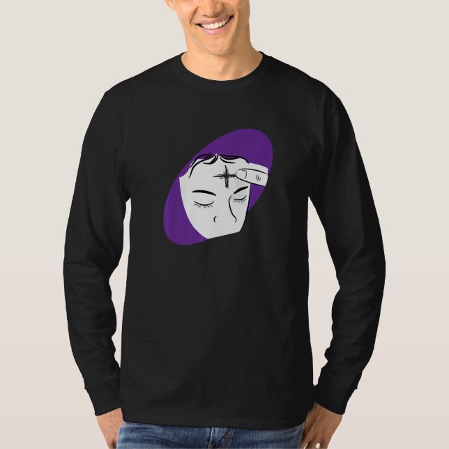 T-shirt Chrétienté Cool du mercredi des cendres (Devant)