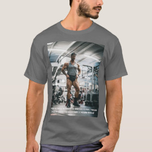 T-shirt Chris Bumstead Gym Motivation Poster Wall Art