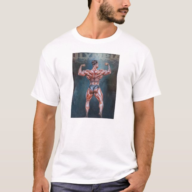 T-shirt Chris Bumstead M. Olympia Physique (Devant)