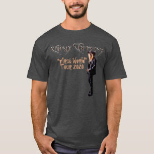 T-shirt Chris Caffery - Virus World Tour 2020 Gris adulte