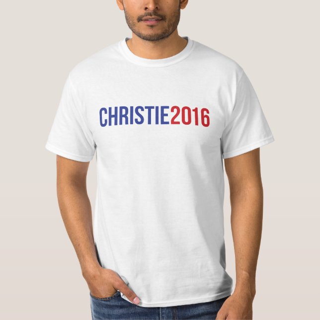 T-shirt Chris Christie 2016 (Devant)