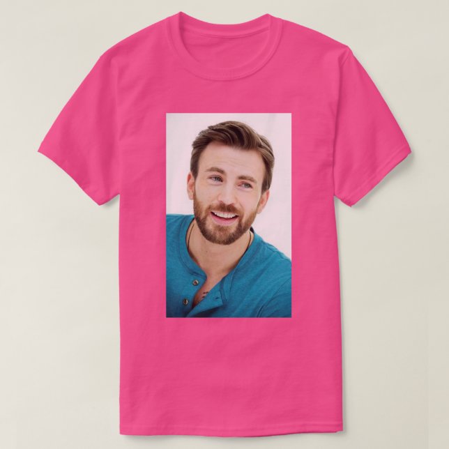 T-shirt chris evans 14 (Design devant)