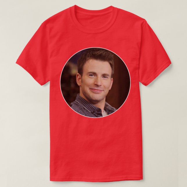 T-shirt Chris Evans 17 (Design devant)