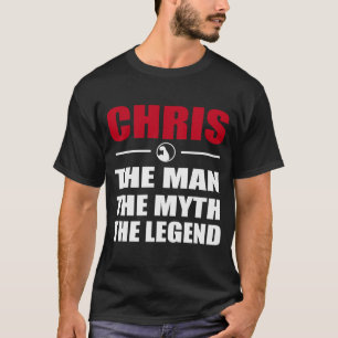 T-SHIRT CHRIS L'HOMME LE MYTHE LA LÉGENDE