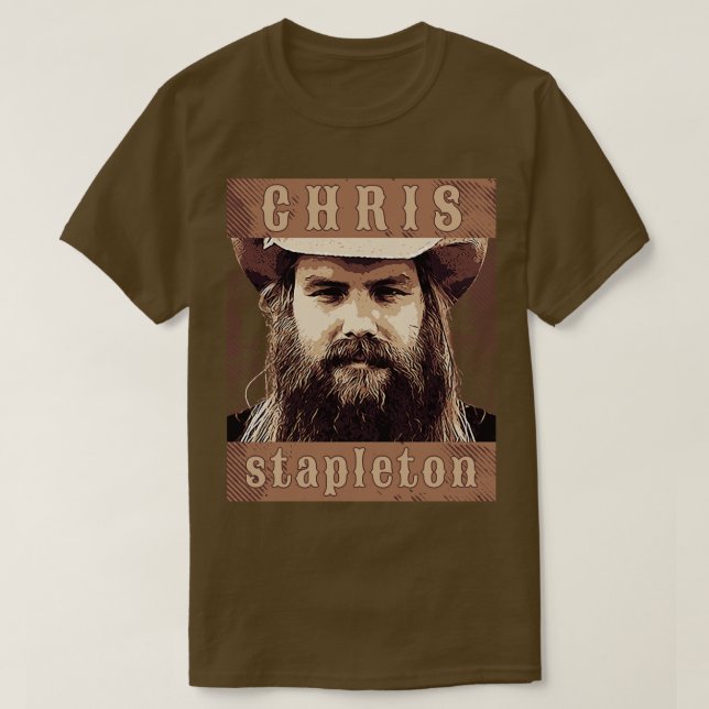 T-shirt Chris Stapleton (Design devant)