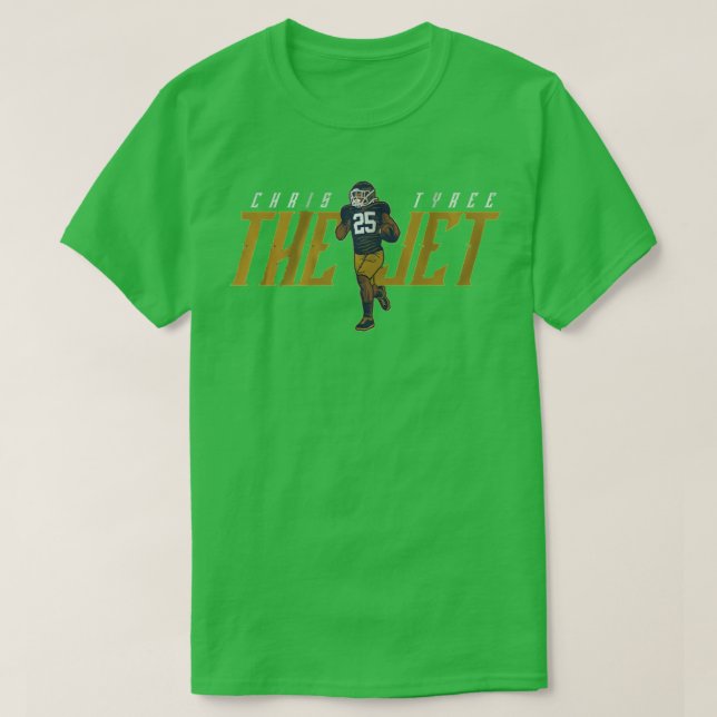 T-shirt Chris Tyree le jet (Design devant)