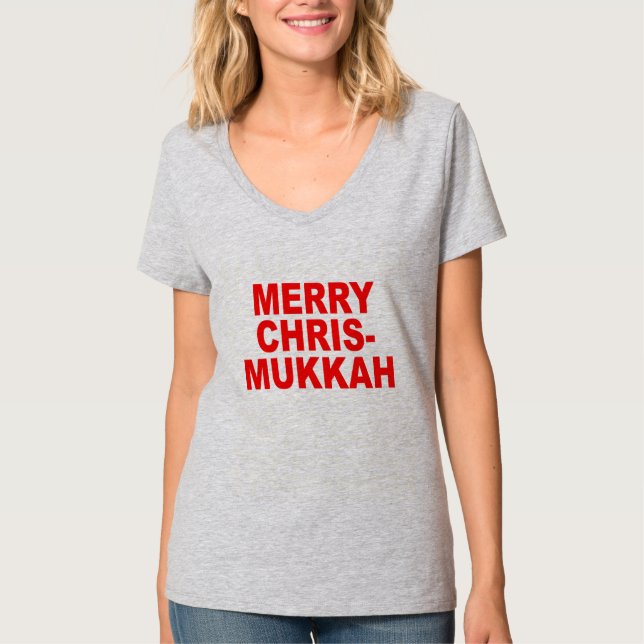 T-shirt Chrismukkah (Devant)