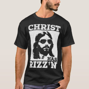 T-shirt Christ a Rizz n Ressuscité Cool Jésus Charisma Jeu