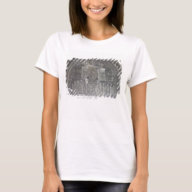 T-shirt Christ avec deux anges et scènes de la vie de (Devant)