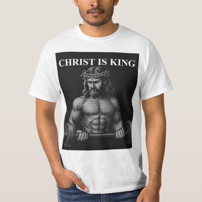 T-shirt Christ is King (Devant)