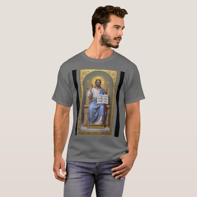 T-shirt Christ L'Enseignant / Tous Puissants (Devant entier)
