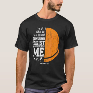 T-shirt Christ me renforce Religieux Christian Ice Hoc