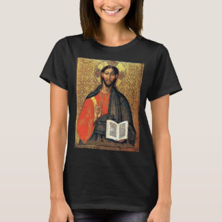 T-shirt Christ Pantocrator Icône Orthodoxe du XVIe siècle 