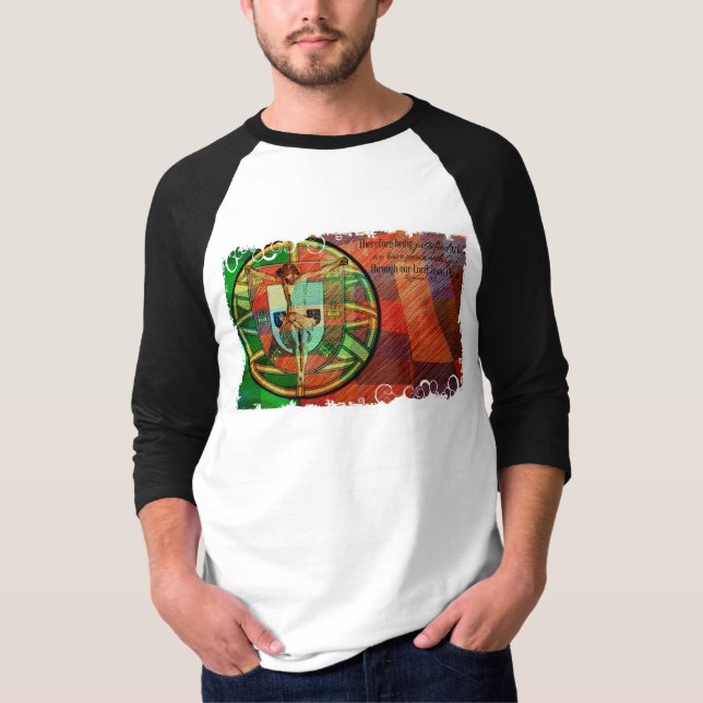 T-shirt Christ pour le Portugal (Devant)