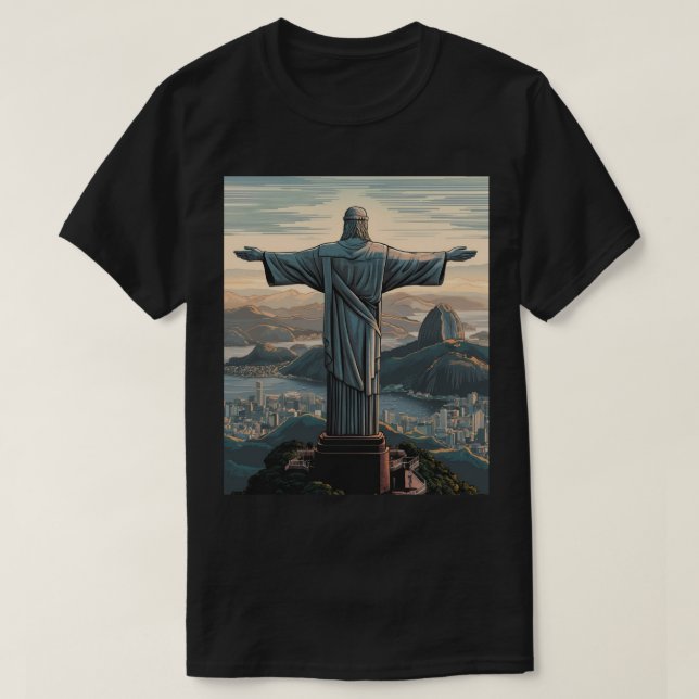 T-shirt Christ Rédempteur (Design devant)