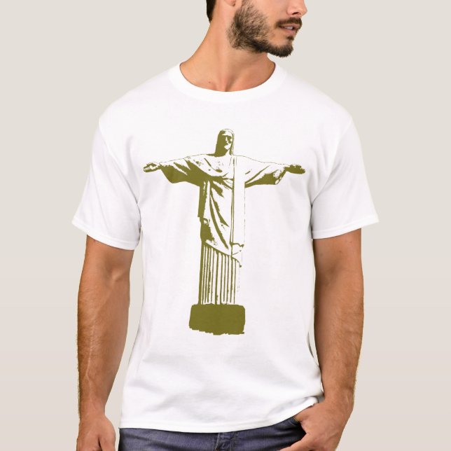 T-shirt Christ the Speemer . Rio de Janeiro (Devant)