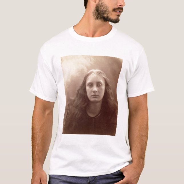 T-shirt Christabel, portrait de mai Prinsep, c.1867 (sépia (Devant)