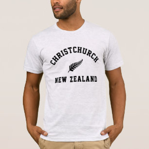 T-shirt Christchurch Nouvelle-Zélande