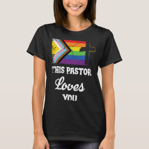 T-shirt Christian Ally Clergé de Fierté Inclusive Ce Paste