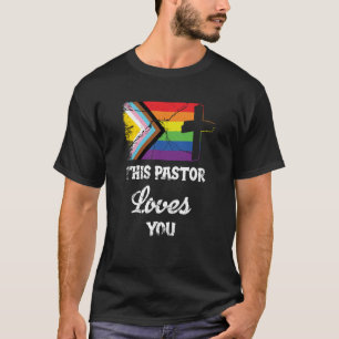 T-shirt Christian Ally Clergé de Fierté Inclusive Ce Paste