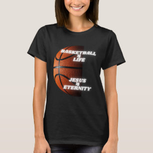 T-shirt Christian Basketball Enfants Athlète Religieux Jés