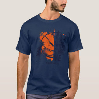 T-shirt Christian Basketball s Hommes Garçons Enfants Gif 