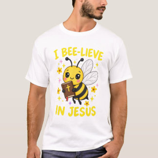 T-shirt Christian Bee je crois en Jésus