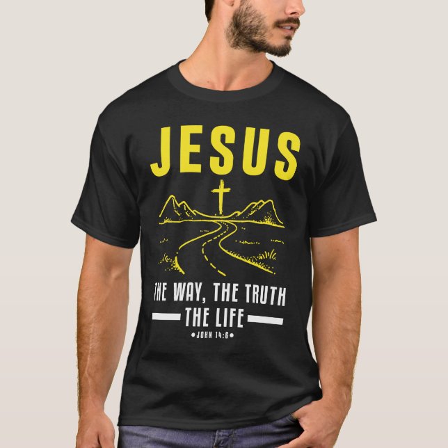 T-shirt Christian Bible Verse Faith Believer Follower  1 (Devant)