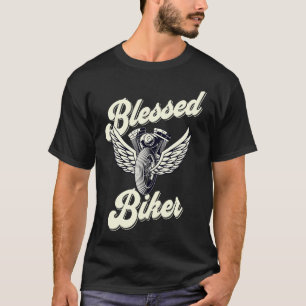 T-shirt Christian BLESSEE BIKER Motorcycle