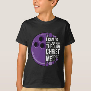T-shirt Christian Bowling Funny Cadeau d'équipe personnali