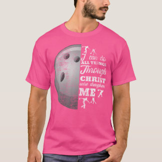 T-shirt Christian Bowling Funny Équipe Personnalisée Pour