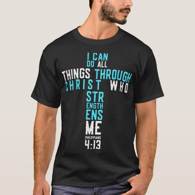 T-shirt Christian Cross  (Devant)