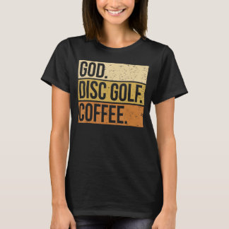 T-shirt Christian Disk Golf Player Dit Que Je Suis Dieu. D