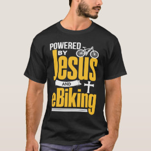 T-shirt Christian E Biker Jesus Bike Electric Bike E Bike