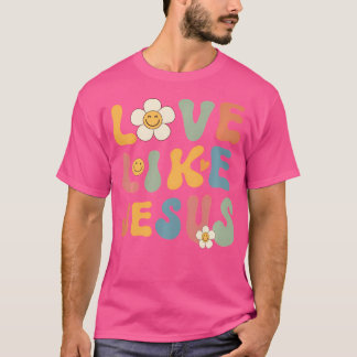 T-shirt Christian est pour les filles Amour Super comme Jé