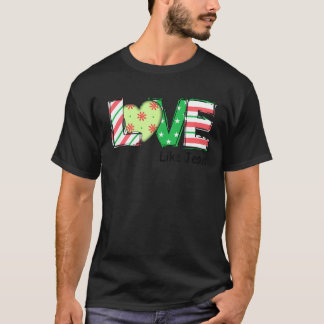 T-shirt Christian Gift Cheetah Leopard Amour Comme Jésus C