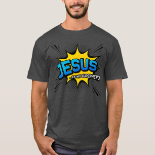 T-shirt Christian Gift Jesus est ma bande dessinée super-