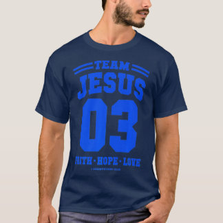 T-shirt Christian gift Team Jesus 25 Reason for the