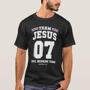 T-shirt Christian Gift Team Jesus 7 Soul Winning Team Chri