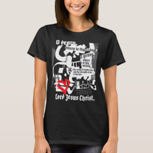 T-shirt Christian Hardcore Punk Crâne Vintage Jesus Saves