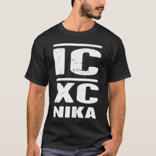 T-shirt Christian IC XC NIKA en détresse orthodoxe orienta