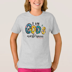 T-shirt Christian Je suis le chef-d'oeuvre de Dieu 