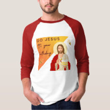 Christian Jésus Anniversaire Noël Raglan