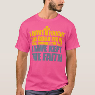 T-shirt Christian Jésus Dieu 4 Timothée 27 Citations relig