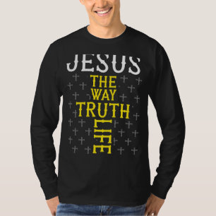 T-shirt Christian Jésus La Voie Vérité Jésus Christ