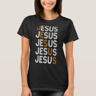 T-shirt Christian Jésus Témoigne de Dieu Écriture Bible Po