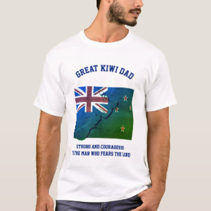 T-shirt Christian KIWI NEW ZEALAND PAD